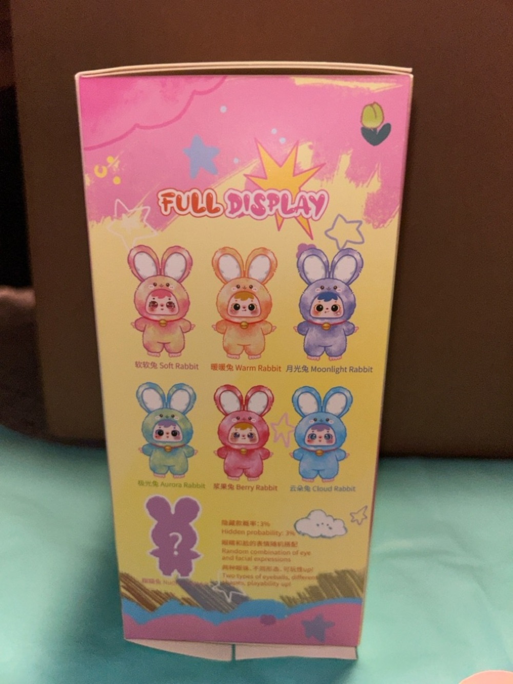 🩷 $6 Bundle Samuel Magic Colorful Rabbit CONFIRMED Soft Rabbit - Picture 7 of 9